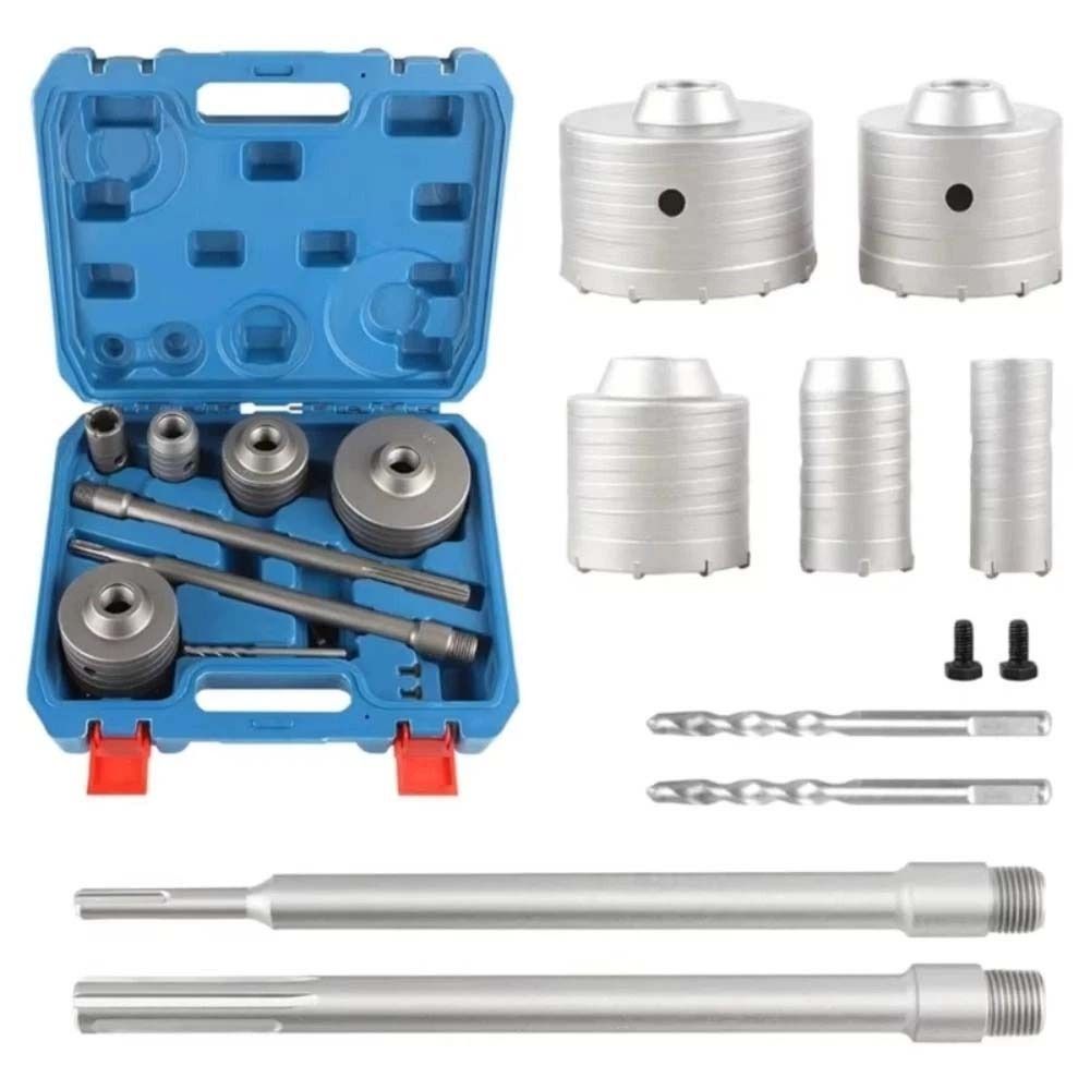 Cemented Carbide Wall Hole Opener High Efficiency Precision Trimming Hole Opener Anti-slip Professional Wall Drilling Drill Bit