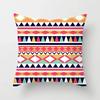 45X45Cm Geometric Yellow Red Blue Pillowcase Polyester Cushion Cover For Sofa Cushion Nordic Home Decor Pillowcase