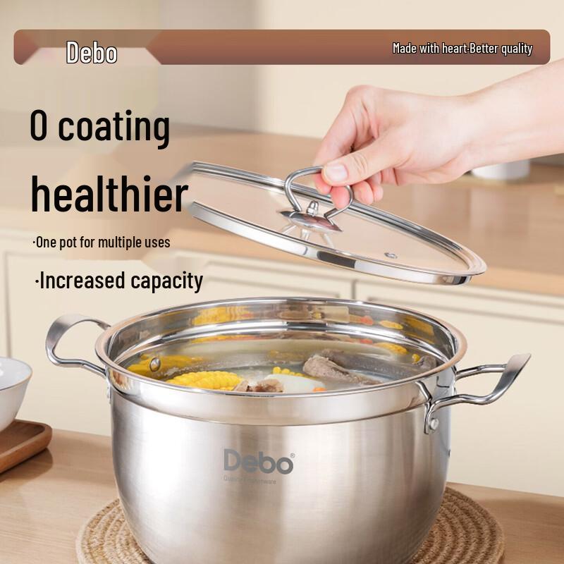 Debao Bellefort Universal Stainless Steel Steamer Pot Set