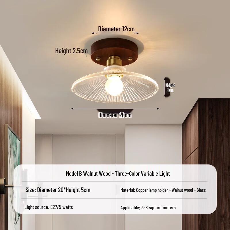 Vintage Style Corridor Ceiling Light