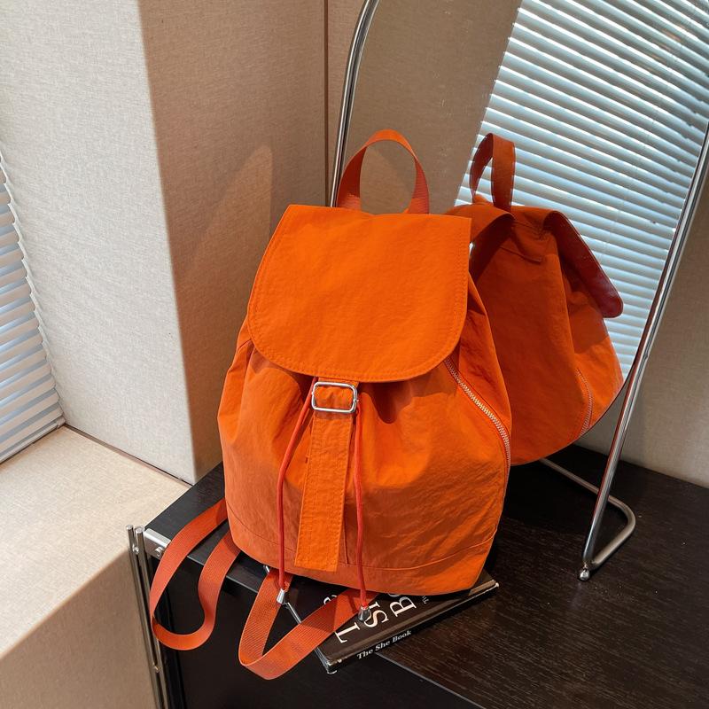 Casual Lightweight Cloth Bag Women's New Simple and Versatile Backpack Large-capacity Outdoor Sports Backpack