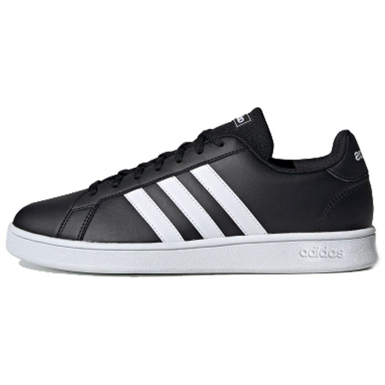

Черные кроссовки унисекс adidas Grand Court Base Core-Black Cloud-White EE7900