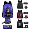 Wednesday Addams Backpack Lunch Bag Pencil Pouch For School Gift