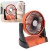 USB Small Desk Fans 2  s LED Silent 5000mAh Battery Re able Portable Desk Fan for   Outdoor Camping
