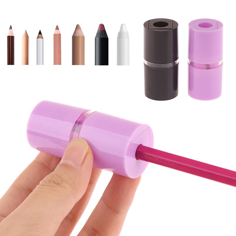 1Pcs Professional Eyebrow Pencil Sharpener Flattening Tool Knife Sharpening Drawing Line Eyebrow Pencil Sharpener Base