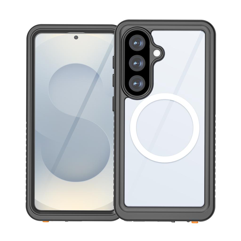 REDPEPPER FS Series For Samsung Galaxy S26 IPX8 Waterproof Case PC TPU PET Clear Magnetic Phone Cover