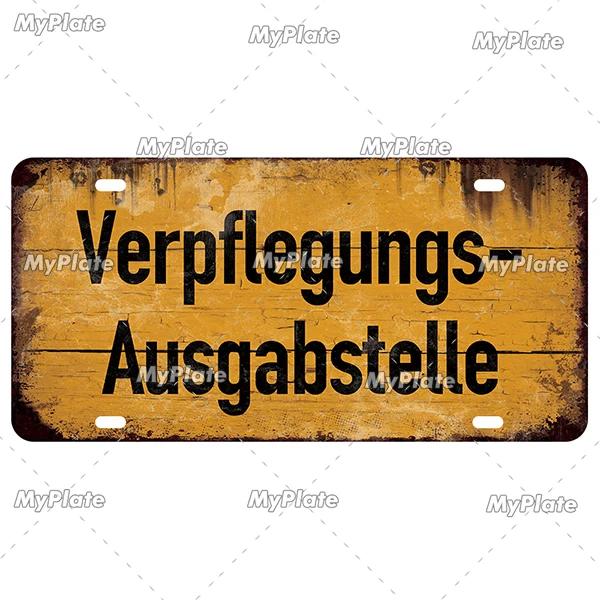 [MyPlate] Vintage Berlin Arnhem City 15x30CM Plate Metal Sign Vintage Plaque Tin Sign Man Cave Decoration Bar Sign Club Poster