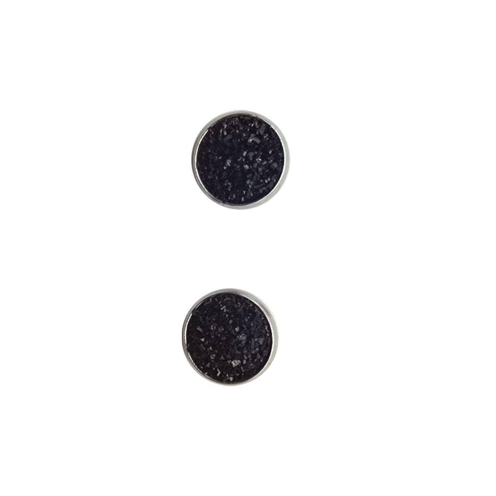 8mm Ear Stud Round-shape Earrings Wear-resistant Eardrop Bohemian Pierced Ears Jewelries Styling Jewelry for Women Girls