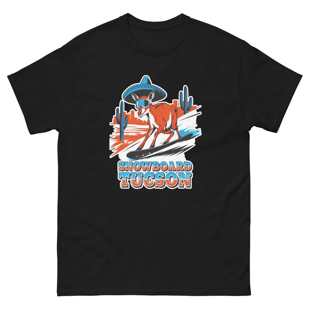 Snowboard Tucson Deer USA Snowboarding Animal T-Shirt