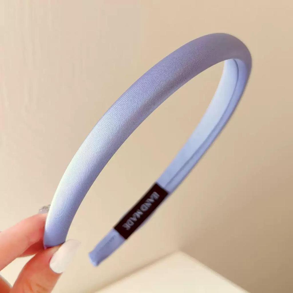 Candy Color Sponge Hair Tie Headband Women's French Style Hair Accessories - Knotted Hairpin Jewelry 