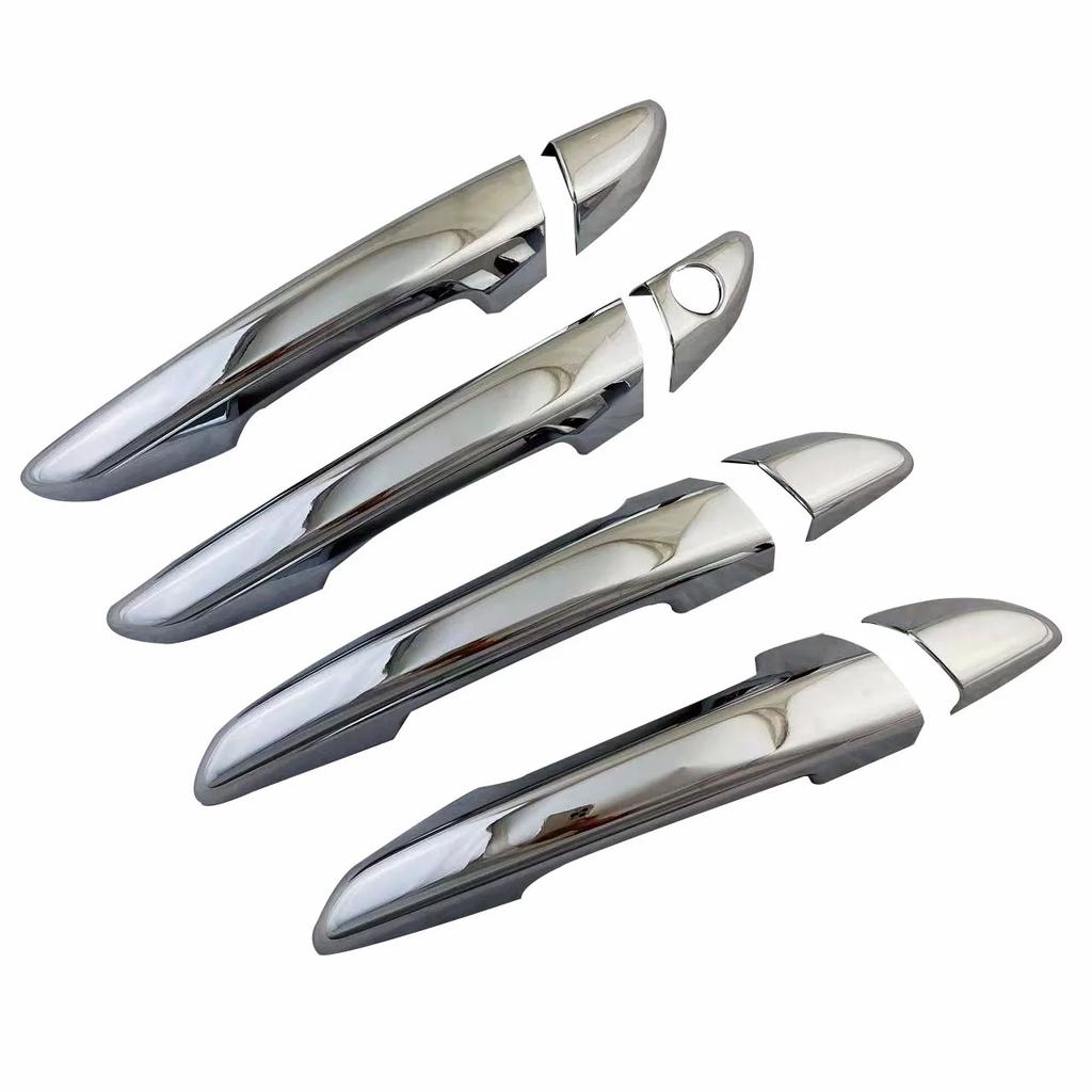 For Hyundai Sonata 2015 2016 2017 2018 2019 Car Sticker Chrome Silver Exterior Door Handle Moulding Cover Trim Decor Accessories