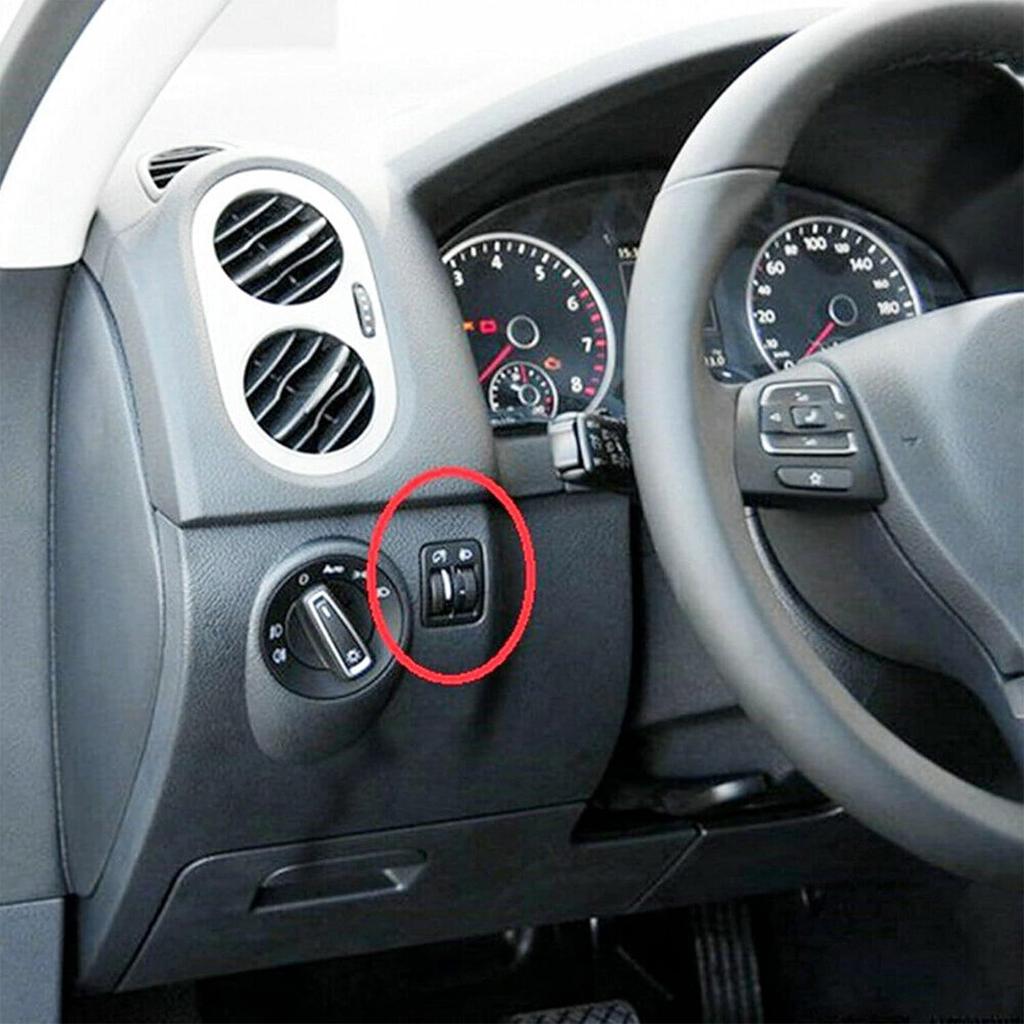 Headlight Dimmer Brightness Adjustment Switch 5ND941333 5N0941333 5ND941333A for Tiguan 08-15 Headlight Control Switch