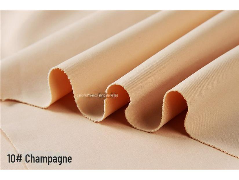 300g Two-Way Stretch Thin Air Layer Knit Fabric for Smooth, Thick, and Comfortable Sweaters