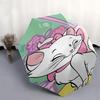 Aristocats, Marie Themed Automatic Opening and Closing Umbrella, Brightly Colored 8-rib Portable Umbrella, Suitable for Men and Women, A Perfect Gift