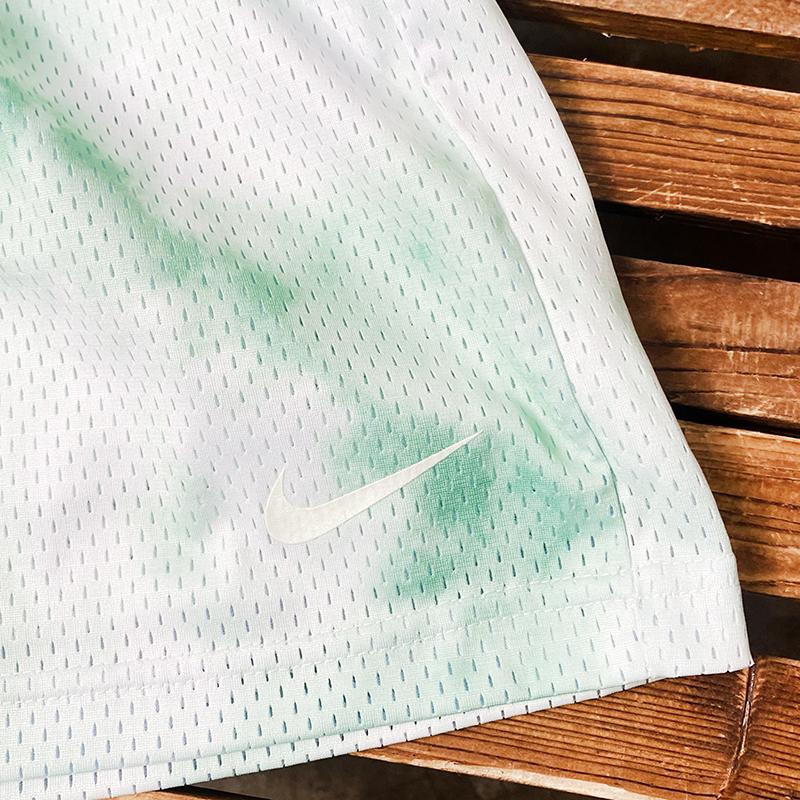 Nike Sportswear Icon Clash Tie-Dye Loose Shorts Women Shorts Green CZ9321-394