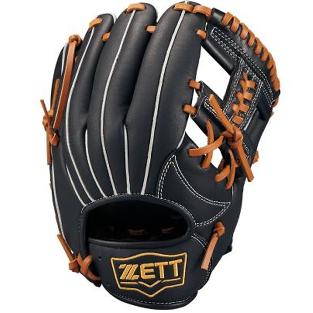

Бейсбольная перчатка ZETT AcroCatch для размера B BJGB77430F Универсальная для юношей, Черный/Дуб (1936), М,