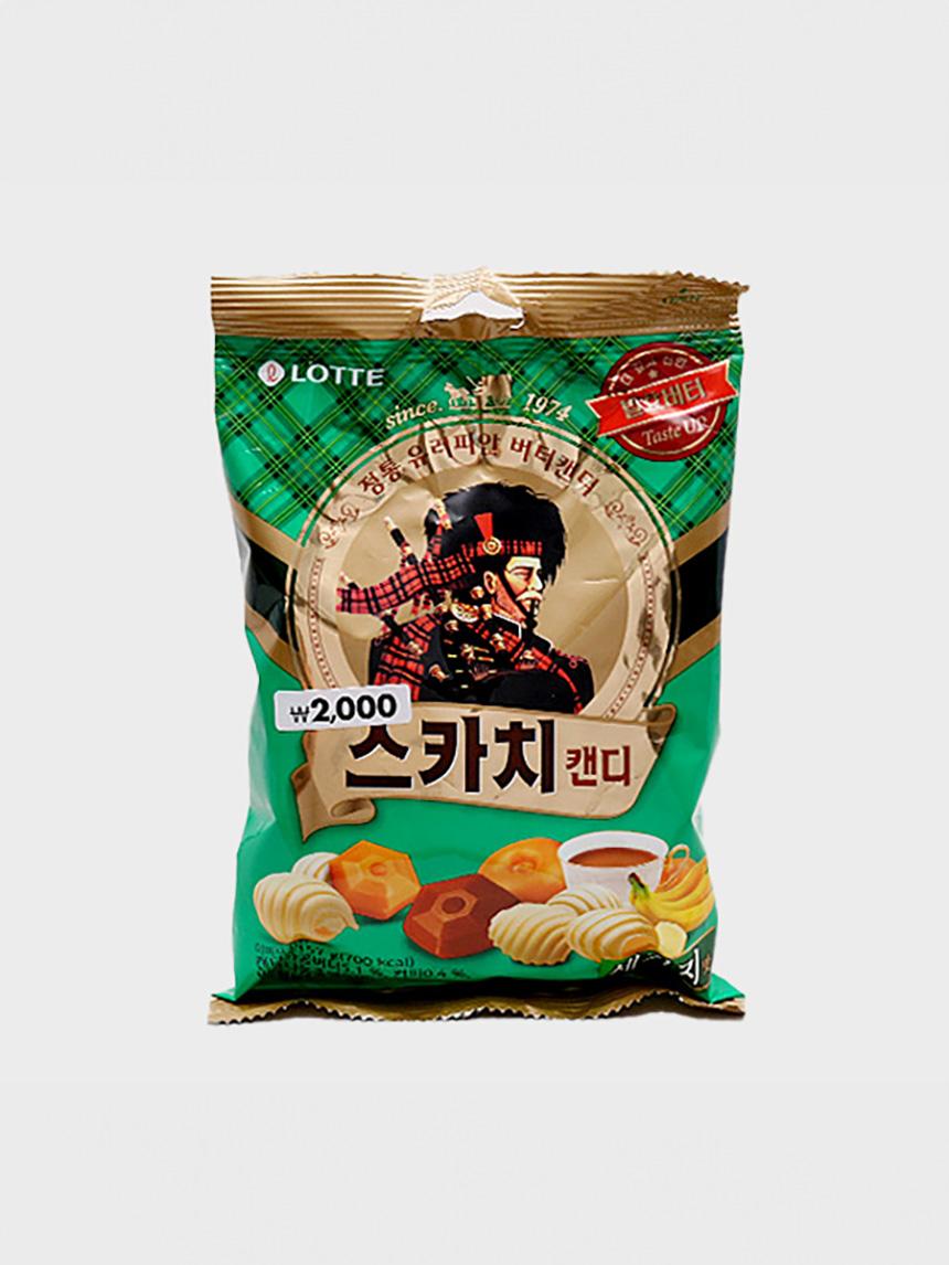 Lotte Scotch Candy Three Flavors Mix 157g 1ea