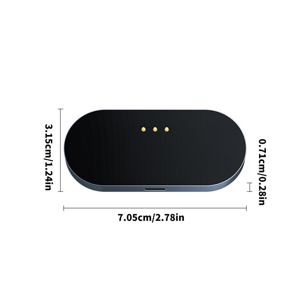 Portable Magnetic Charging Contact with 1m Power Cable for Air 4 5 6 7 Gen 18W Rapid Charging Metal Build