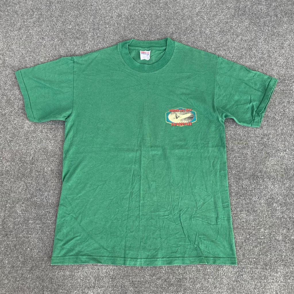 Vintage Big Wave Beach Hawaii Longboard Surfing Tour T shirt