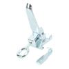 Trailer Spring Hasp Heavy Duty Galvanized Iron Door Handle Buckle Hasp Safety Lock Clamp Latch for RV Camper Caravan