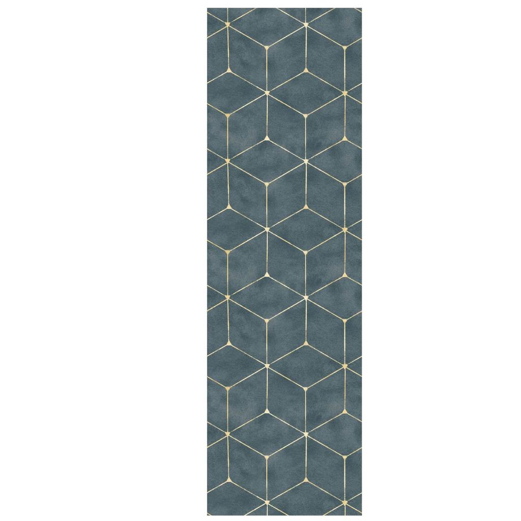 Geometry Self Adhesive Wallpaper Peel and Stick Contact Paper Pvc Waterproof Bedroom Wall Renovation Furniture Cabinet Stickers