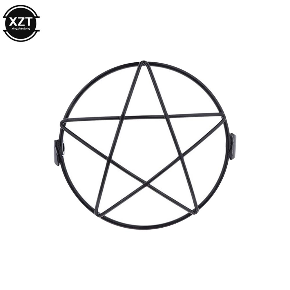 6.5 " Motorcycle Universal Vintage Headlight Protector Retro Grill Light Lamp Cover For Harley Ducati Chopper Yamaha Cafe Racer