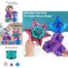 Magic Cube 3x3x3 Plastic Diy Colorful Packaging Age 7+