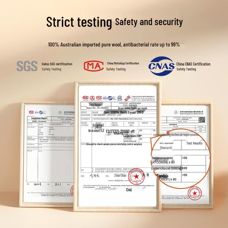 Wool Mattress Pad: Thick Lambswool Blanket for Winter Bedding