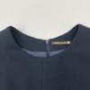 AUXCA.TRUNK Navy Cotton Nylon Stretch Dress Dress XS NavyUsed