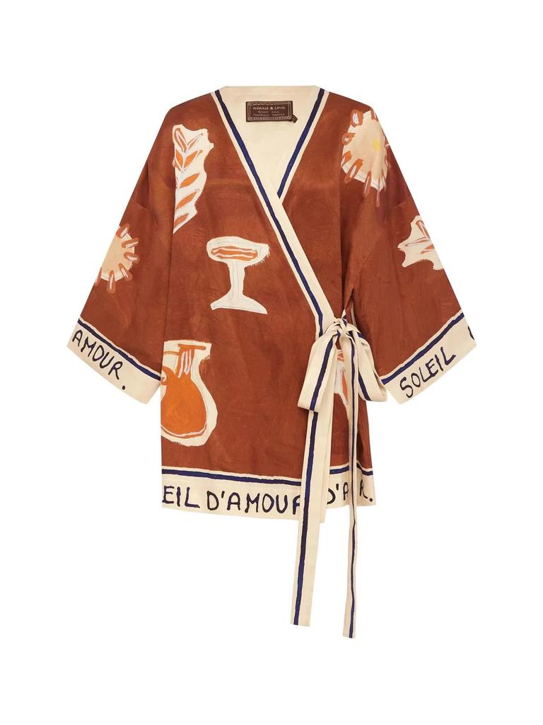 2026 European & American Linen Casual Dress - Fashion Print