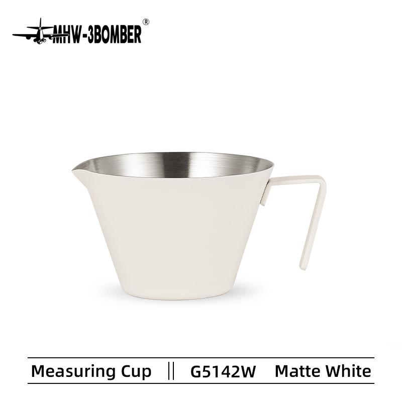 MHW-3BOMBER Nerezová odměrka na espresso s rukojetí 2/3 kusy SEspresso šálky 100 ml Domácí barista Kávové příslušenství