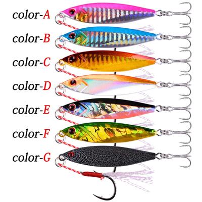 Metal Jig VIB Balıkçılık Cazibesi 30g Batan Lures Deniz Jigs Kaşık Kış Balıkçılık Balıkçılık Için Iyi Jig Cazibesi Sert Buz Yemi