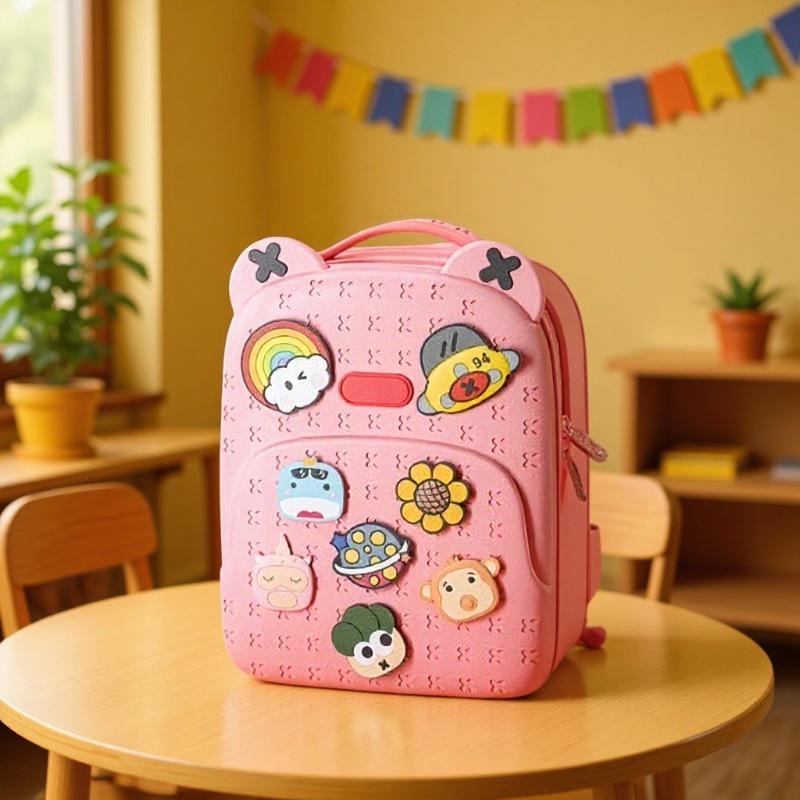

Kids Cute Ultralight Antibacterial EVA Backpack розовый