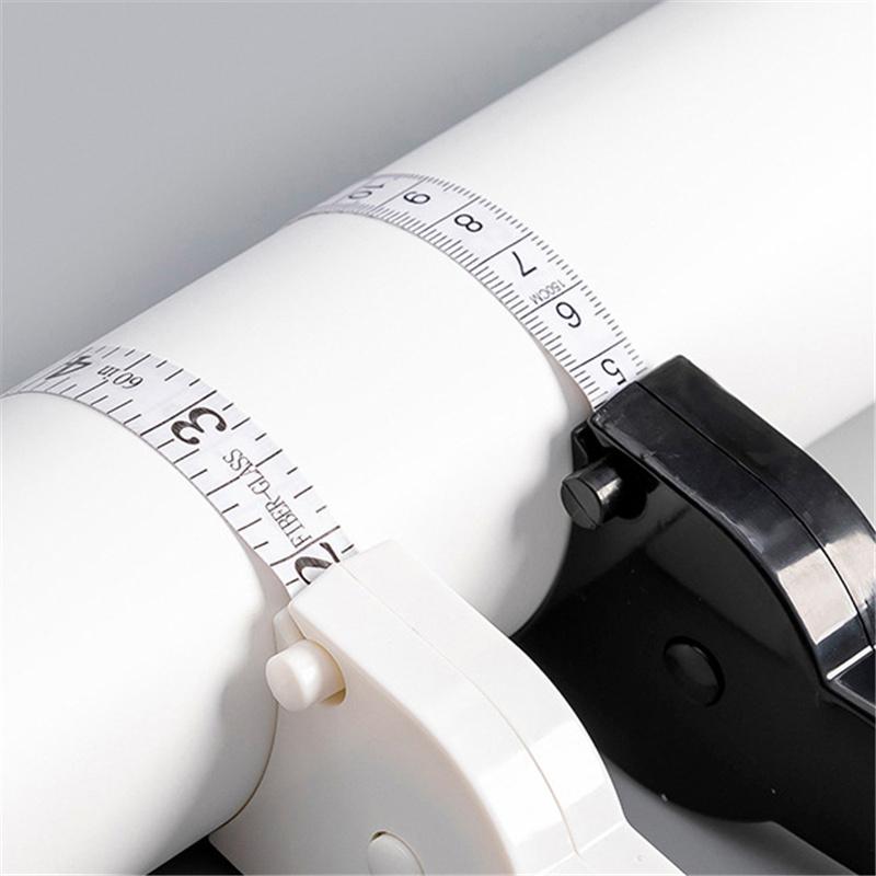 

Автоматическая телескопическая лента для измерения тела 150 см/60 дюймов, швейная линейка, инструменты, самоубирающаяся, для похудения чёрный