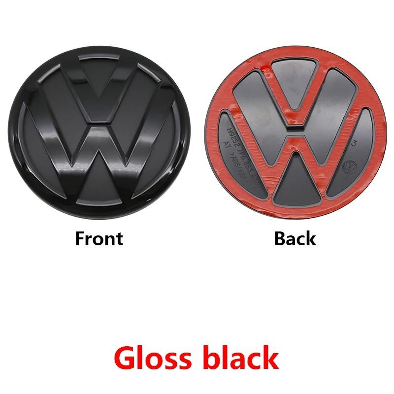 2026 Hot For Volkswagen Touareg 2011-2015 Rear Emblem Trunk Badge Logo Rear Tailgate Decal Sticker Compatible with VW Touareg II Facelift