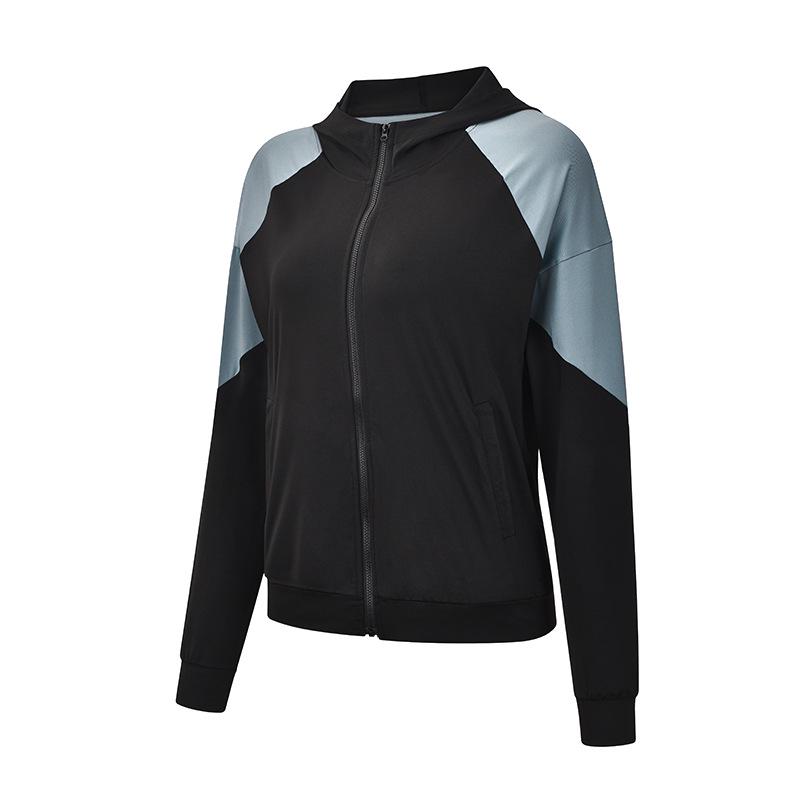 Plus Size 2024 Spring/Autumn Sports Yoga Zipper Cardigan