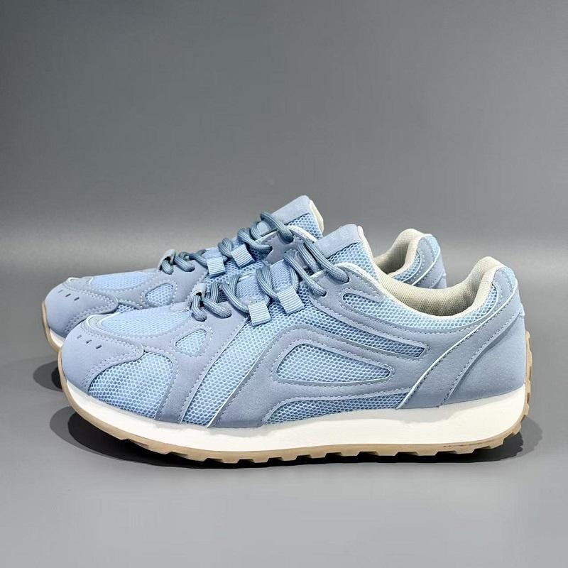 

Fashion Men Sneakers 2025 Spring New Luxury Flat Loafers Comfortable Slip on Soft Female Sneakers Lightweight Outdoor Shoes for Women 39 синий