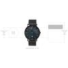 Skagen Men's Hagen Slim - SKW6472 One Size Black