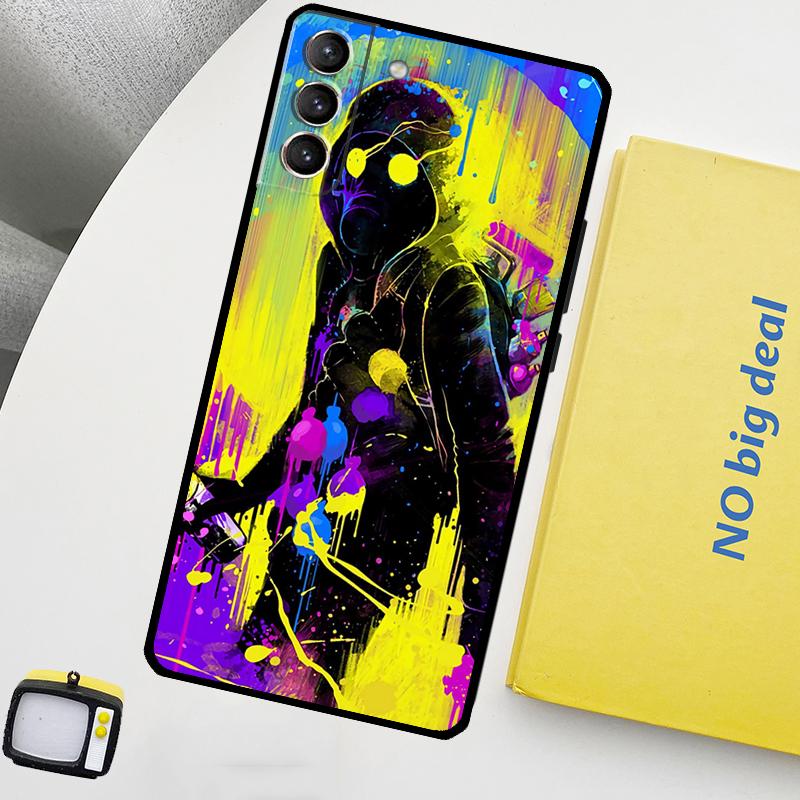 Graffiti Phone Case For Samsung Galaxy S24 Ultra S20 S21 S22 S23 Plus S9 S10 S24 FE S25 Ultra Cover