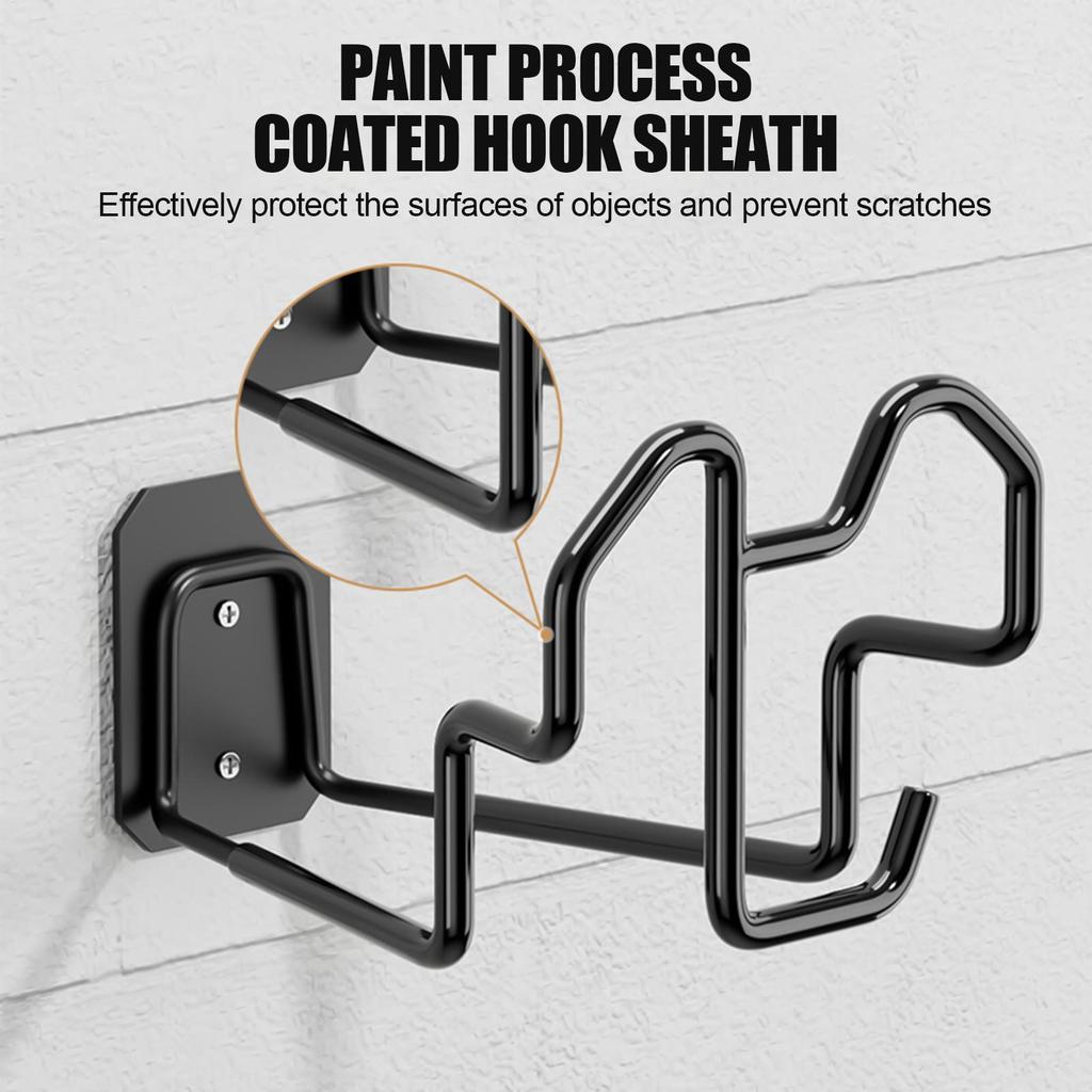 Wasserschlauchhalter Wandmontage Gartenschlauchaufroller Wandmontage Stahlkordel Rohraufbewahrung Aufhänger Für Zuhause Terrasse Pool Außen Garage Werkstatt