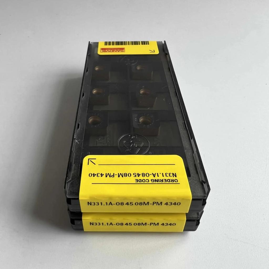 Original Sandvik / N331.1A-084508M-PM 4340  / CNC lathe carbide blade 10 PCS