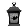 Takasho Solar Light Outdoor Alice Silhouette Lantern Black Garden Light Outdoor Indirect Lighting Waterproof Alice in Wonderland Resin/Glass/Steel TA-