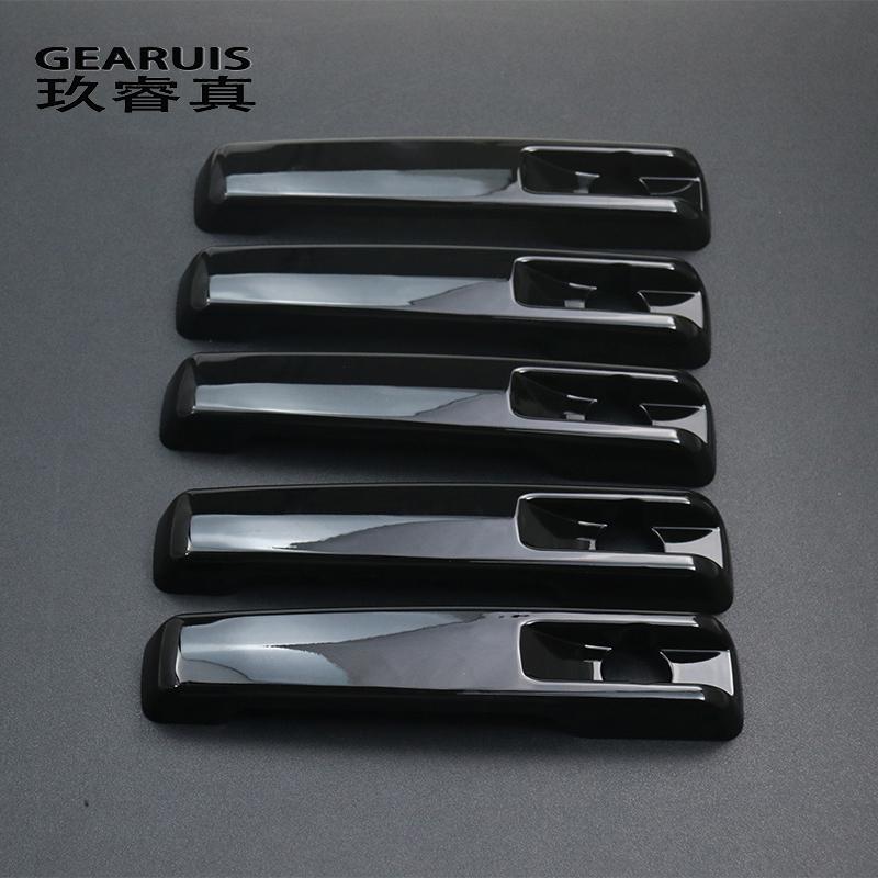 For Mercedes Benz G Class W463 W464 G65 G55 G63 2009-2018 Carbon Fiber Car Outer Door Bowl Door Handle Protective Stickers