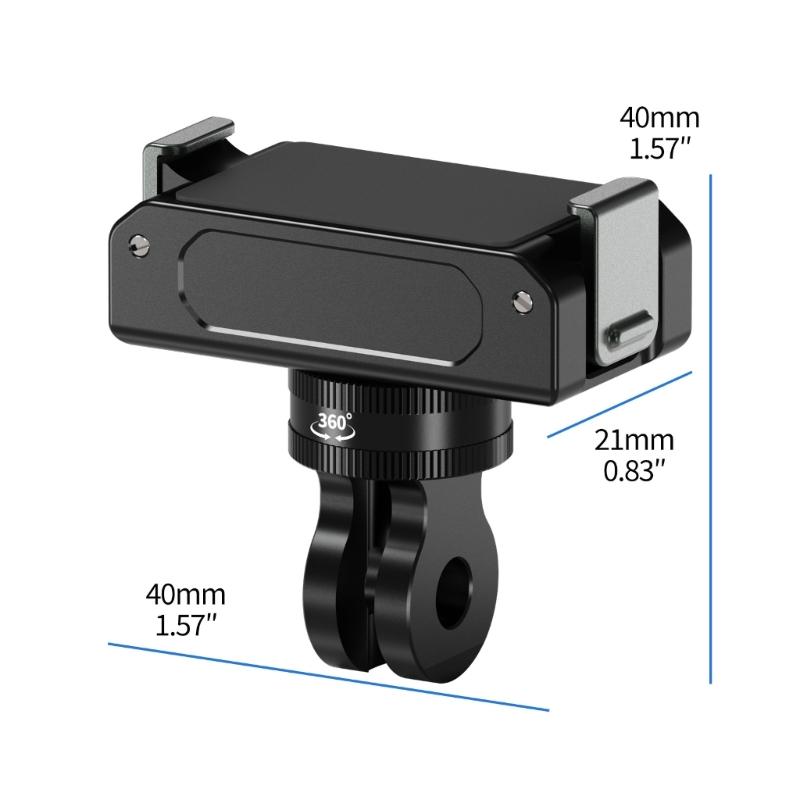 Magnetic Quick Release Mount For Action Camera With 360 Degree Rotation And Double Locking Mechanism for Action 6