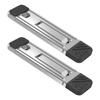 2pcs Laptop Stand Aluminum Alloy Mini Folding Holder Adjustment Accessories 3 Bracket Smart Pho R8W8