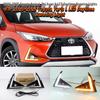 Front Bumper LED Daytime Running Lights for 2020-2025 Toyota Yaris L X Models