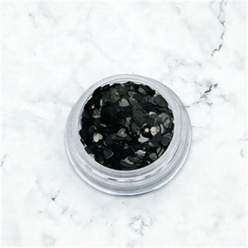 

Black Heart Glitter (S7363099)