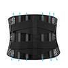 Waist Support Trainer Non-Slip Back Belt Breathable Elastic Band Best Adjustable Lumbar Back Intervertebral Disc Herniation