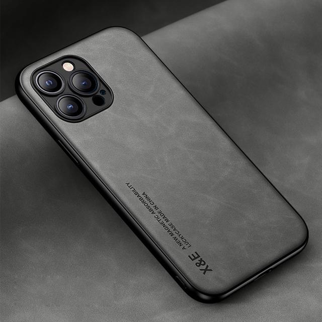 For Iphone 14 Plus 11 13 Pro Max Cases Sheepskin Leather Phone Cover For Iphone 12 Mini Xs Max Xr 7 8 Plus Se 3 2020 2022 Case