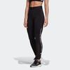 Adidas Wsidtightq2 Elastic Slim Fit Solid Color Long Pants Knitted Sports Pants Women Bottoms Black DU0240